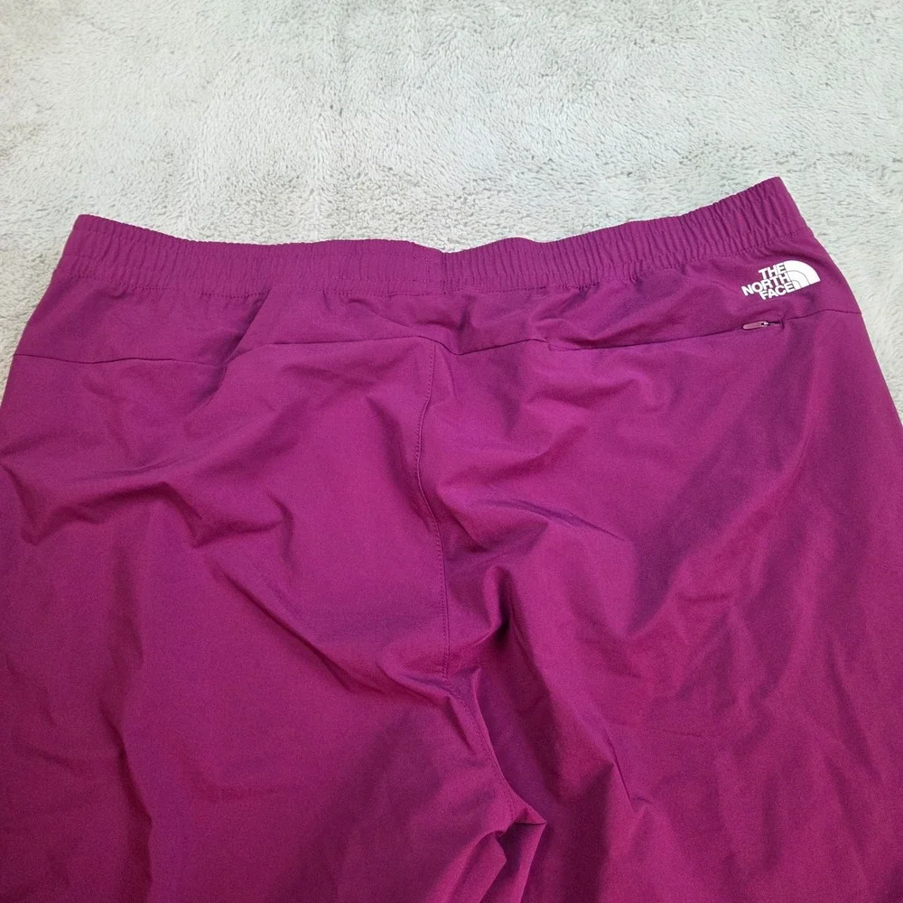 The North Face Jogger Pants Mens XXL Active Hiking Tapered Elastic Waist Purple